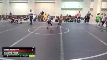 56 lbs Round 3 (4 Team) - Laken Anderson, Team Palmetto vs Paulette Perez, Team Florida Avengers
