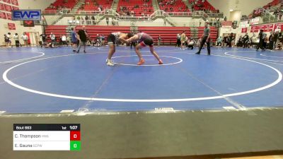 140 lbs Final - Champ Thompson, HURRICANE WRESTLING ACADEMY vs Emilio Gauna, South Central Punisher Wrestling Club