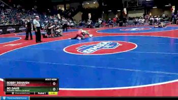 6A-165 lbs Quarterfinal - Robby DeHaven, Woodward Academy vs Bo Davis, Blessed Trinity Catholic