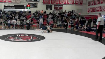 138 lbs 3rd Place - Mo Hussein, South Burlington vs Cole Belden, Fair Haven