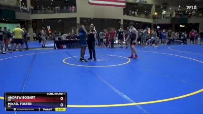 175 lbs Cons. Round 1 - Andrew Bogart, MO vs Mikael Foster, OK