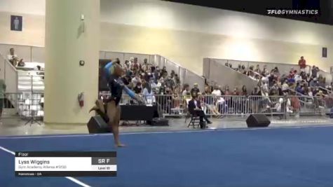 Lyss Wiggins - Floor, Gym Academy Atlanta #1230 - 2021 USA Gymnastics Development Program National Championships