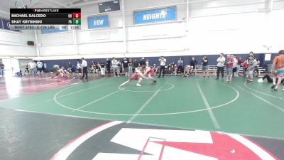 C-126 lbs Semifinal - Michael Salcedo, OH vs Shay Krysinski, PA