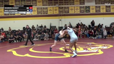 138 lbs Quarterfinal - Maci Stemmons, Menlo College vs Shamara Ramsey, Menlo NCWA