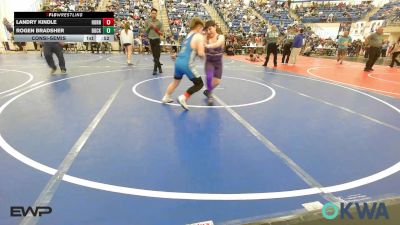 105 lbs Consolation - Landry Kindle, Hornet Wrestling vs Rogen Bradsher, Buck Pride Wrestling