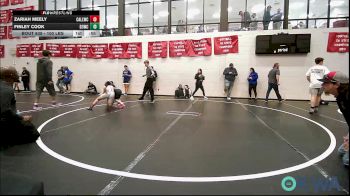 100 lbs Rr Rnd 2 - Zariah Meely, Carl Albert vs Finley Cook, D3 Wrestling Cluib