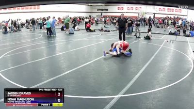 125 lbs Round 5 - Noah Magnuson, Wayne Wrestling Club vs Jaxsen Draves, GI Grapplers