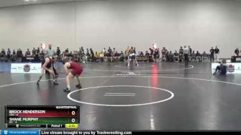 141 lbs Quarters & 1st Wb (16 Team) - Brock Henderson, Coe vs Shane Murphy, RIT