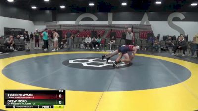 139 lbs Placement Matches (8 Team) - Tyson Newman, Thorn Wrestling (MN) vs Drew Moro, CP Wrestling Academy