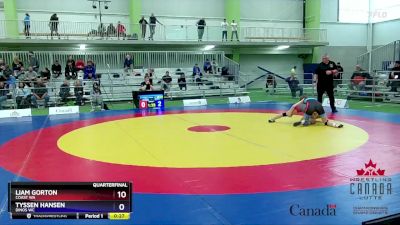 57kg Cons. Semi - Meagan Summers, Jr Huskies vs Riley Cayer, Dinos WC