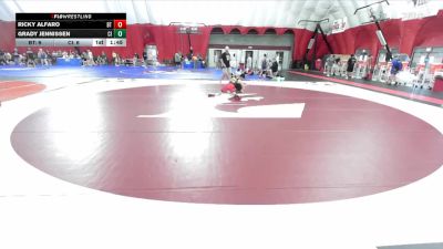 126 lbs Quarters & Wb (16 Team) - Ricky Alfaro, Batavia A vs Grady Jennissen, Cambridge-Isanti Blue