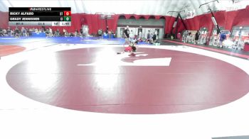 126 lbs Quarters & Wb (16 Team) - Ricky Alfaro, Batavia A vs Grady Jennissen, Cambridge-Isanti Blue