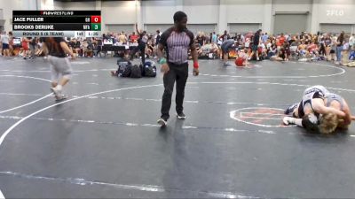 132 lbs Round 5 (6 Team) - Brooks Derijke, MF Army vs Jace Fuller, Gamehouse TC