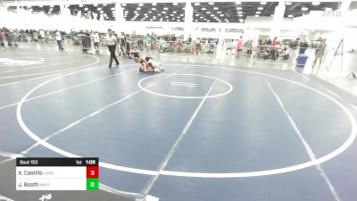 106 lbs Semifinal - Xavier Castillo, Juggernaut WC vs Jorgen Booth, NM Royalty