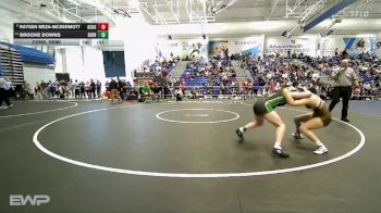 140 lbs Cons. Semi - Raygen Meza-McDermott, Garden City vs Brooke Downs, Derby