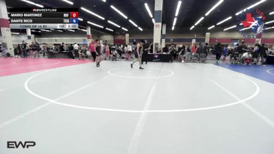 126 lbs Consi Of 16 #2 - Mario Martinez, RGV Warrior Wrestling Club vs Dante Rico, Texas