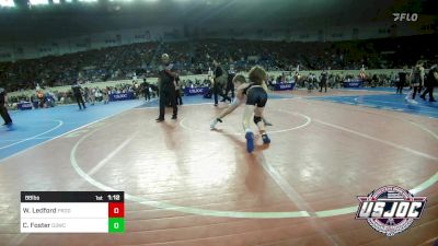 88 lbs Round Of 16 - Wyatt Ledford, Prodigy Elite Wrestling vs Cru Foster, D3 Wrestling Cluib