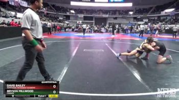 1A-4A 144 Quarterfinal - Bryson Millwood, Corner vs David Bailey, Northside Methodist Academy