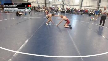 Silver 125 lbs Champ. Round 1 - Roman McKinney, Wisconsin-La Crosse vs Lucas Oldenkamp, Coe