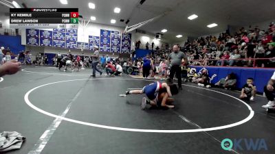 64 lbs Consolation - Ky Kemble, Ponca City Wildcat Wrestling vs Drew Lawson, Ponca City Wildcat Wrestling