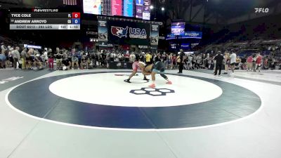285 lbs Champ. Rd Of 64 - Tyce Cole, FL vs Andrew Arroyo, CA