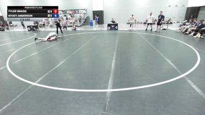 175 lbs Tyler Bragg, Kansas Blue vs Wyatt Anderson, South Dakota Red