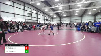 144 lbs 3rd Place Match - Stratton Lewis, Timpanogos vs Kayden Madsen, Crimson Cliffs High