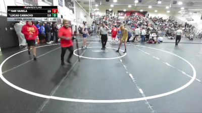 106 lbs Cons. Round 2 - Yair Varela, Loara vs Lucas Camacho, Carter