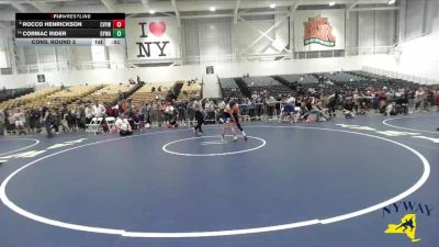 65 lbs Cons. Round 3 - Cormac Rider, Ogdensburg Youth Wrestling Association vs Rocco Henrickson, Central Valley Youth Wrestling