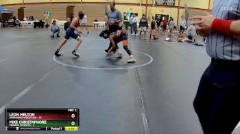 105 lbs Round 1 (10 Team) - Leon Melton, Warhawks Wrestling vs Mike Christaphore, Virginia Patriots