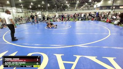 113 lbs Round 2 (6 Team) - Terriel Cooke, PIT BULL WRESTLING ACADEMY vs Alton-Jacob Chavez, GREAT NECK WC - GOLD