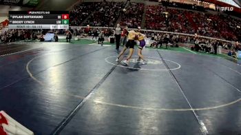 5A 113 lbs Champ. Round 1 - Dylan Dottaviano, Bishop Kelly vs Brody Lynch, Lewiston