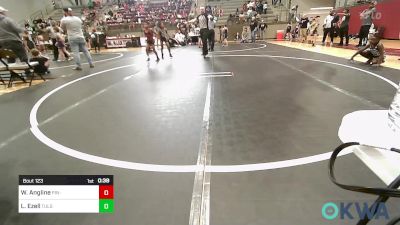 64 lbs Rr Rnd 2 - William Angline, Pin-King All Stars vs Levi Ezell, Tulsa North Mabee Stampede