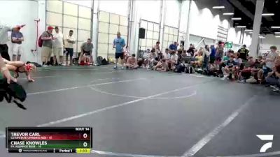 105 lbs Round 4 (8 Team) - Chase Knowles, PA Alliance Blue vs Trevor Carl, U2 Upstate Uprising Red