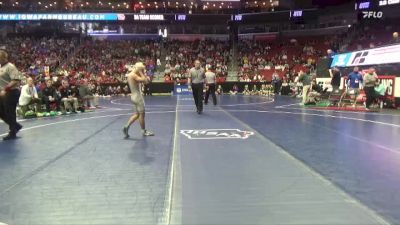 3A-120 lbs Champ. Round 1 - Braxton Hummel, Carlisle vs Landon Gottschalk, Dubuque Hempstead