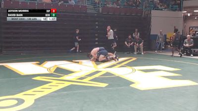 138 lbs Consi Of 4 - Jayson Morris, Belton-Honea Path vs David Bain, Battery Creek