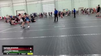 85 lbs Cons. Semi - Leonydes Peraza, Gladiator vs Nathan Schuman, Mat Assassins