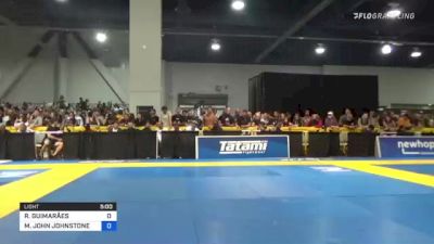 RICARDO GUIMARÃES vs MICHAEL JOHN JOHNSTONE 2021 World Master IBJJF Jiu-Jitsu Championship