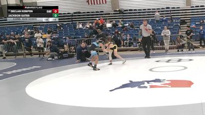 71 lbs Cons. Sub-semis - Declan Kempen, B.A.M. Training Center vs Jackson Gates