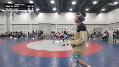126 lbs Champ. Rd Of 16 - Tomas Melendez, Legacy Dragons vs Tanner Stone, Illinois