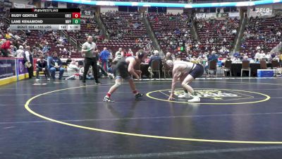 145 lbs First Round - Rudy Gentile, Greenville vs Lane Kenamond, Mifflinburg