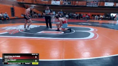 175 lbs Champ. Round 2 - Titus Finley, Buhl vs Daxton Guthrie, Marsh Valley