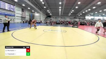 138 lbs Round Of 16 - Damon Michaels, PA vs Colton Theobald, UT