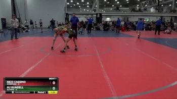 76 lbs Round 1 (4 Team) - MJ Rundell, Olympia vs Nico Cassino, Scorpions