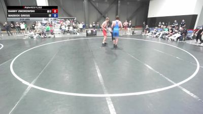 215 lbs Danny Zmorowski, Ohio Scarlet vs Maddox Gregg, Oklahoma