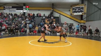 190 lbs Semifinal - Taryn Boehmer, Mason City vs Ellie Cox, Marion