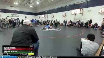 182 lbs Champ. Round 1 - Blake Masden, Goldendale vs Gerald Schmidt, Selah