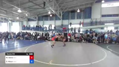 157 kg Round Of 16 - Marcelino Nona, Valhalla HS Wrestling vs David Maya, Yucca Valley Wrestling