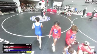 150 lbs Placement Matches (16 Team) - Blake Miller, NAWA-GR vs Landen Leon, REWA-GR