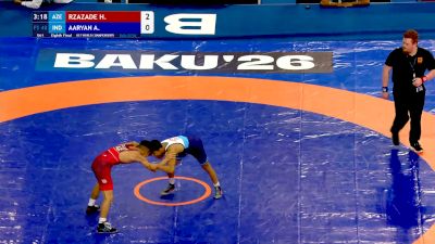 48 kg 1/8 Final - Huseyn Javid Rzazade, Azerbaijan vs Aaryan Aaryan, India